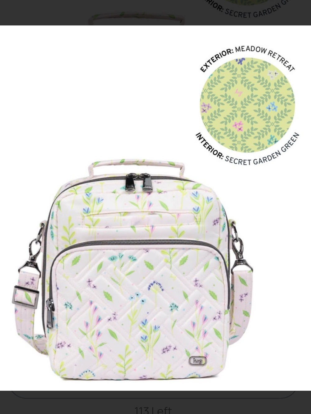 NWT Lug MEADOW RETREAT RANGER Floral Crossbody Bag - Picture 13 of 13